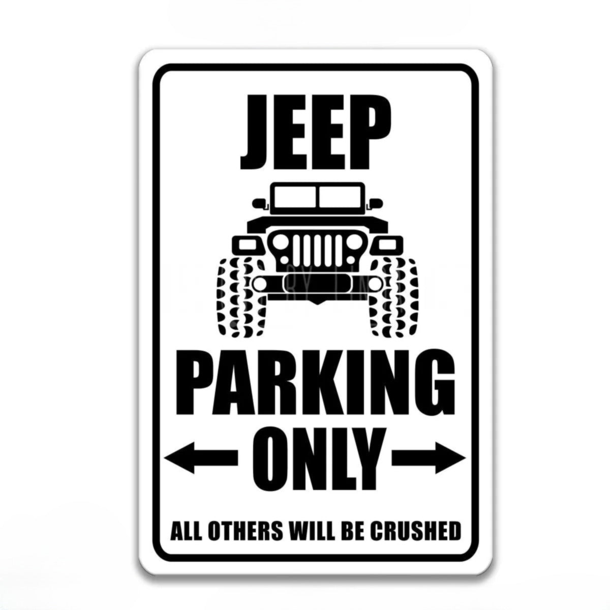 Jeep Parking Only