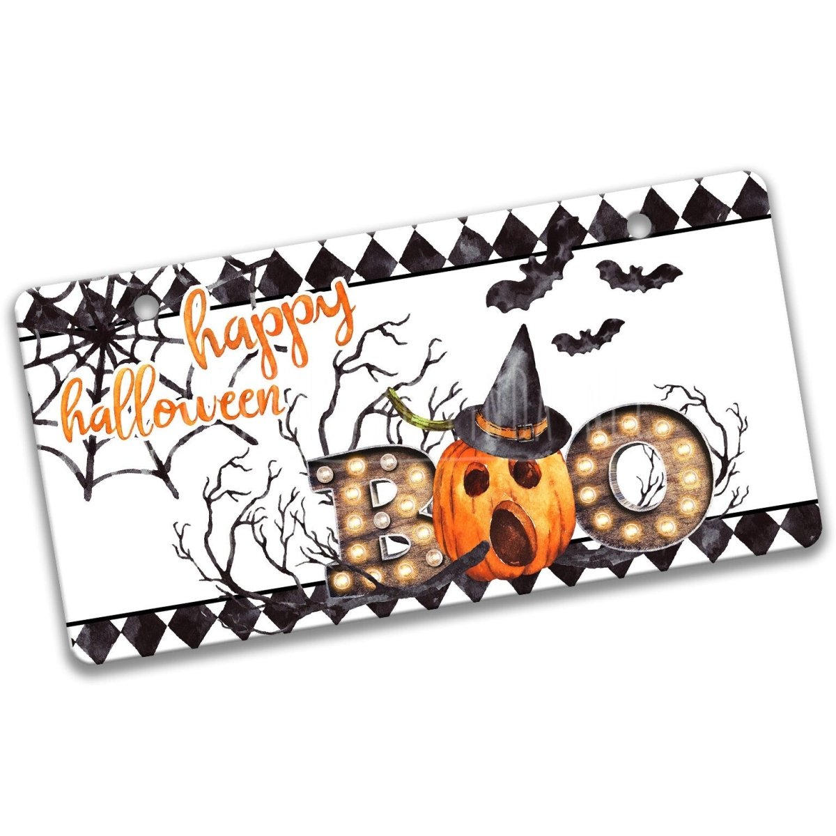 Happy Halloween Wreath Sign