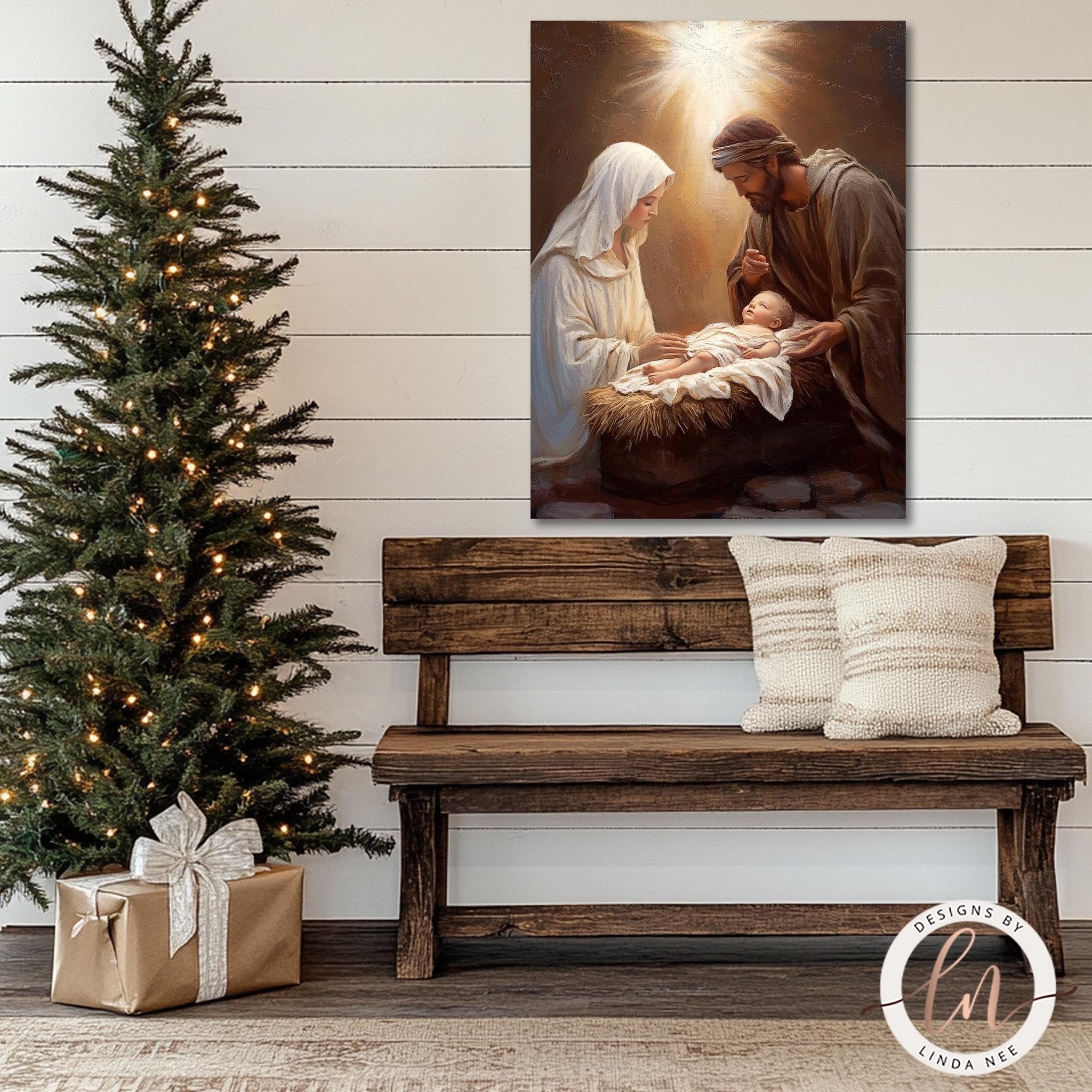 Nativity Wall Art - Metal & Fine Art for Holiday Decor