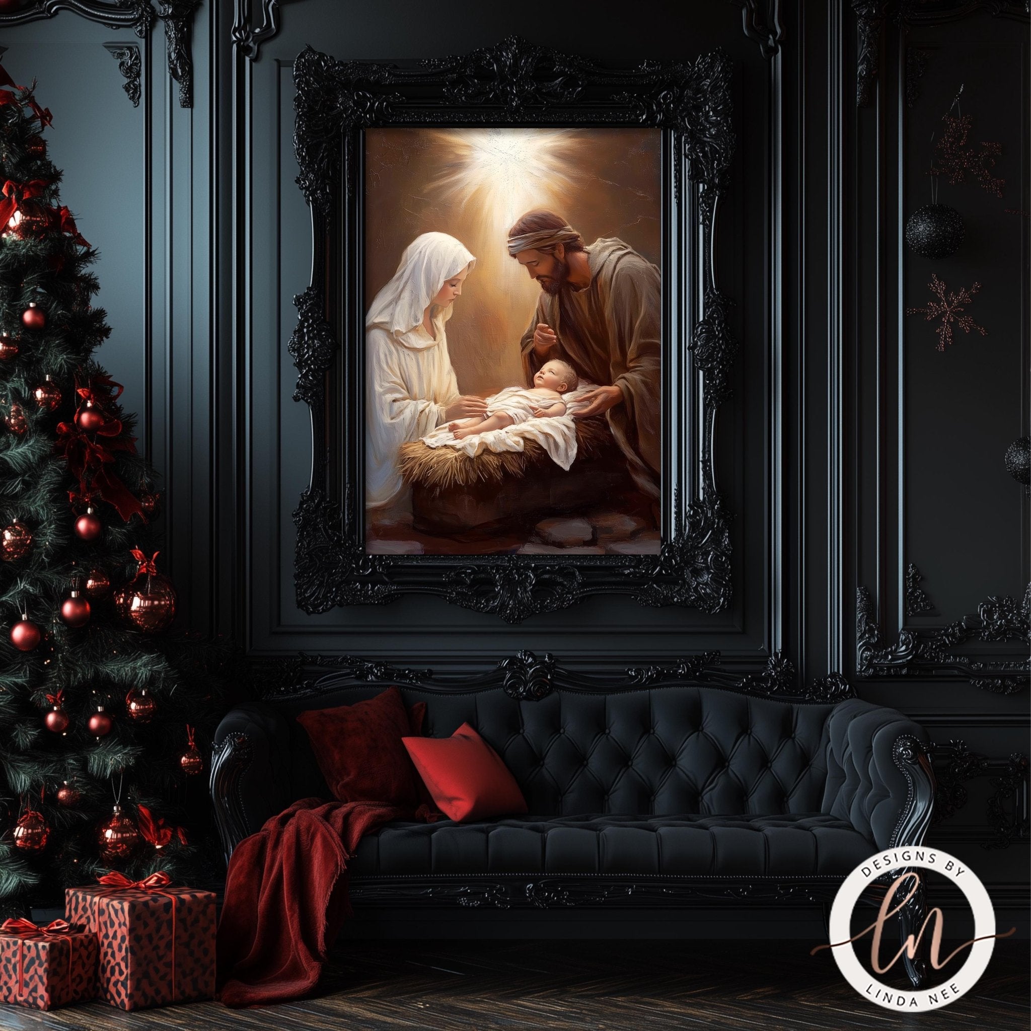 Nativity Wall Art - Metal & Fine Art for Holiday Decor