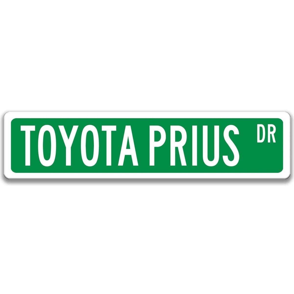 Toyota Prius Street Sign - Garage & Auto Decor AccessoriesDesigns by Linda Nee