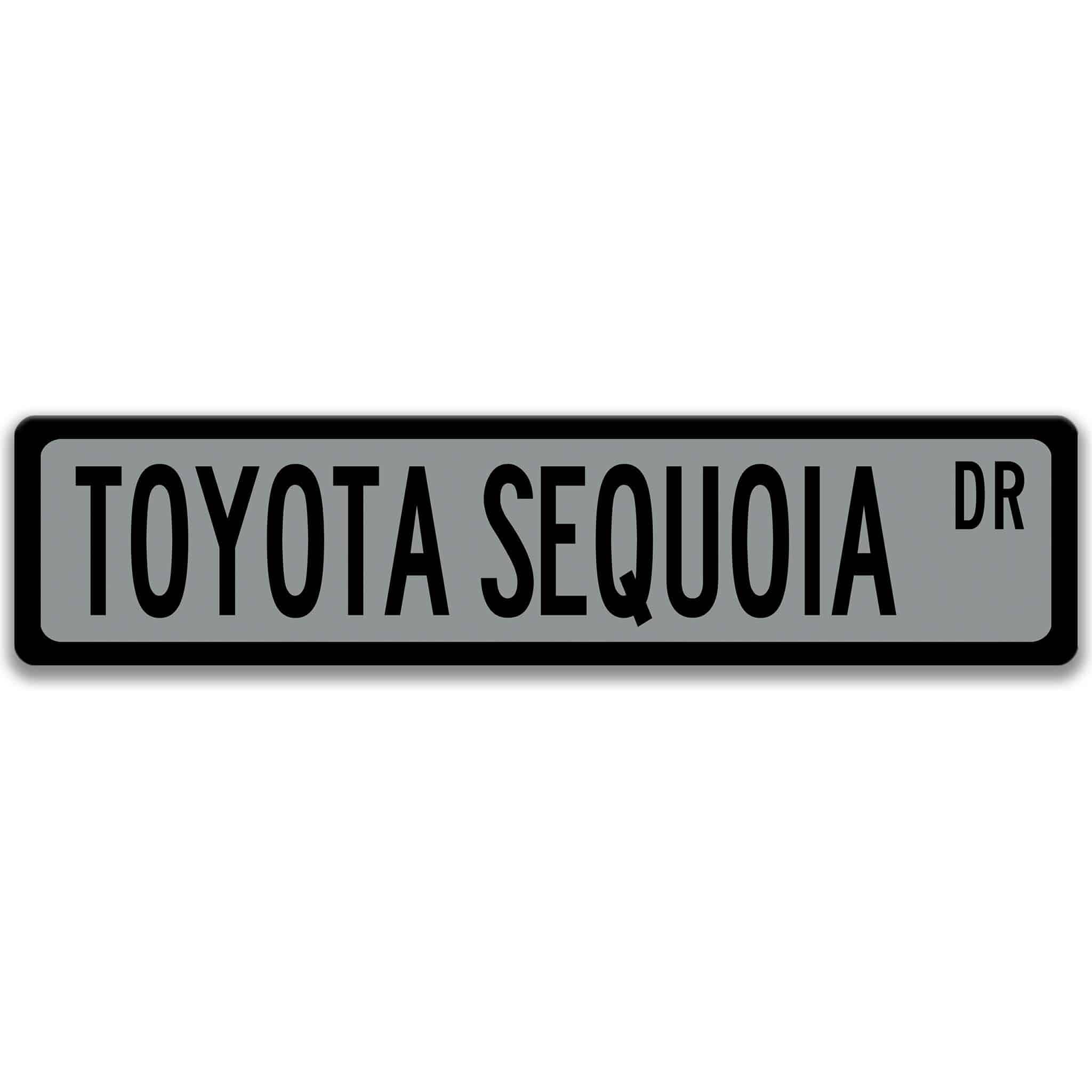 Toyota Sequoia Street Sign - Garage & Auto Decor AccessoriesDesigns by Linda Nee