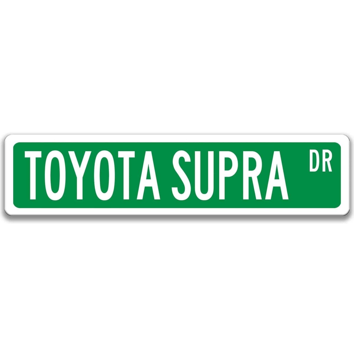 Toyota Supra Street Sign - Garage Decor & Auto AccessoriesDesigns by Linda Nee
