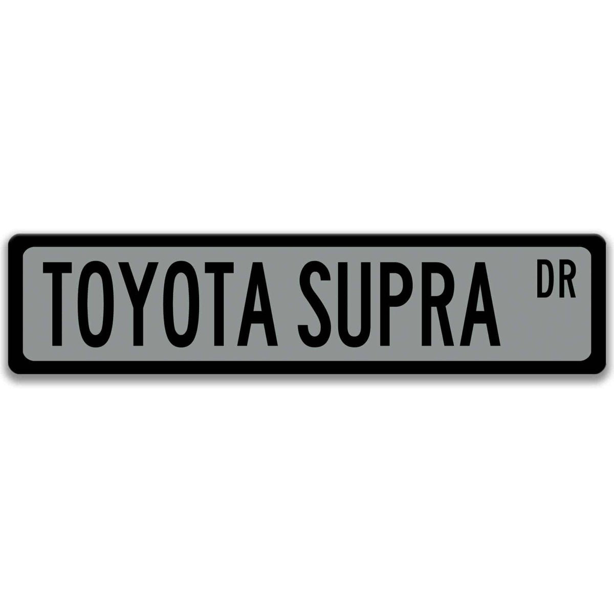 Toyota Supra Street Sign - Garage Decor & Auto AccessoriesDesigns by Linda Nee