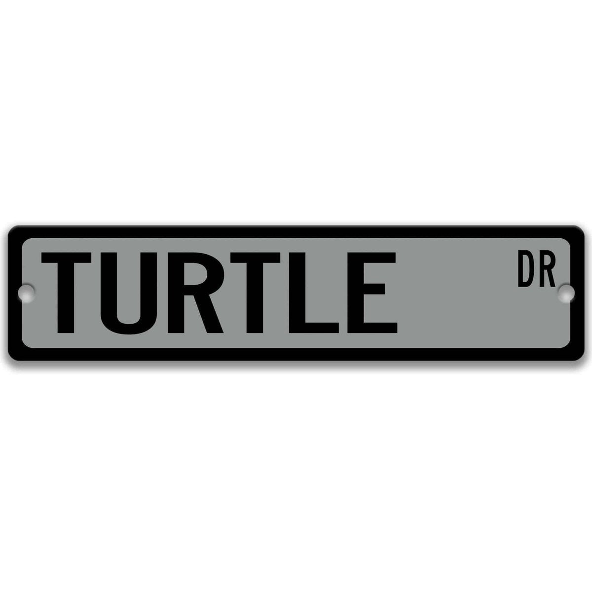 Turtle Metal Street SignDesigns by Linda Nee