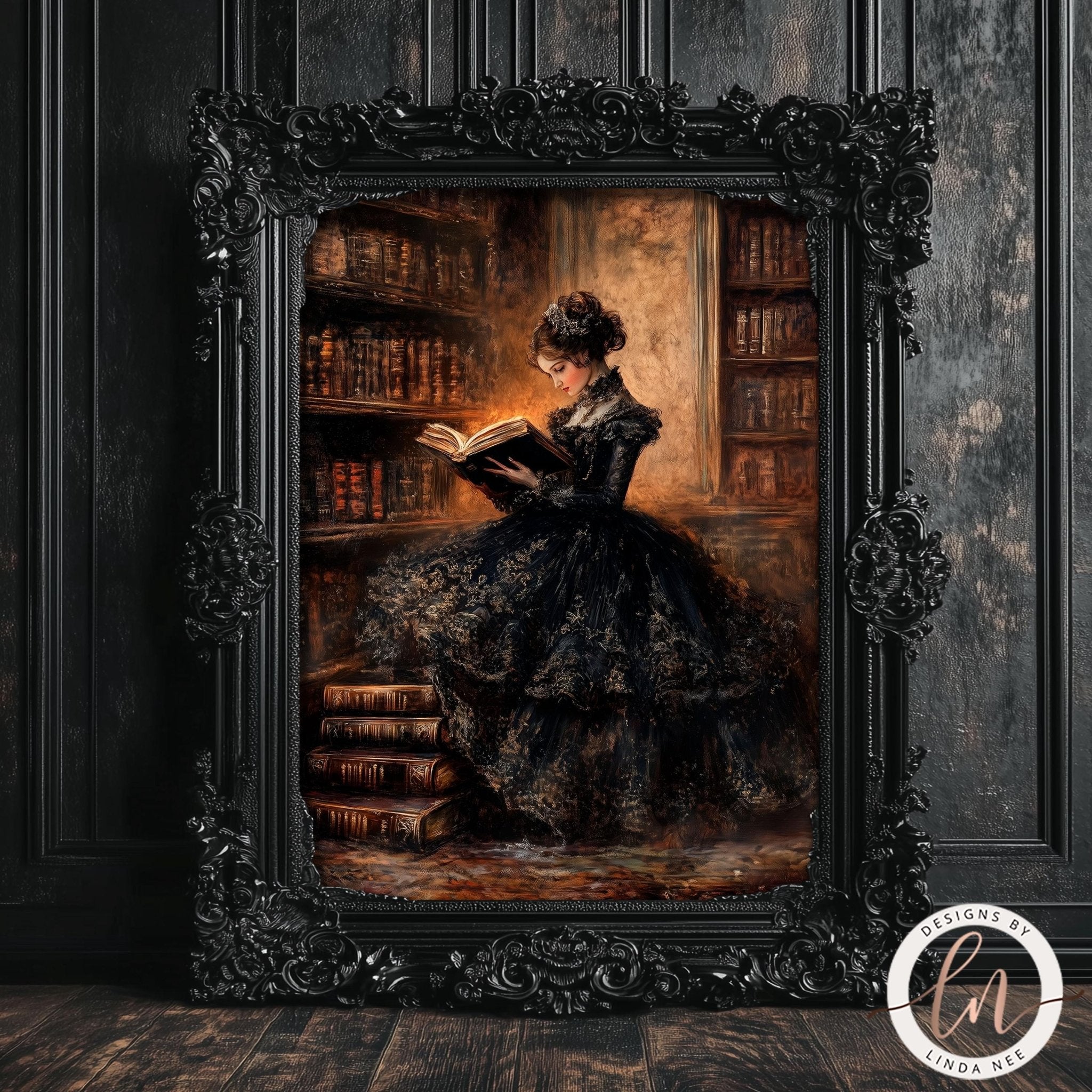 victorian-lady-reading-art-