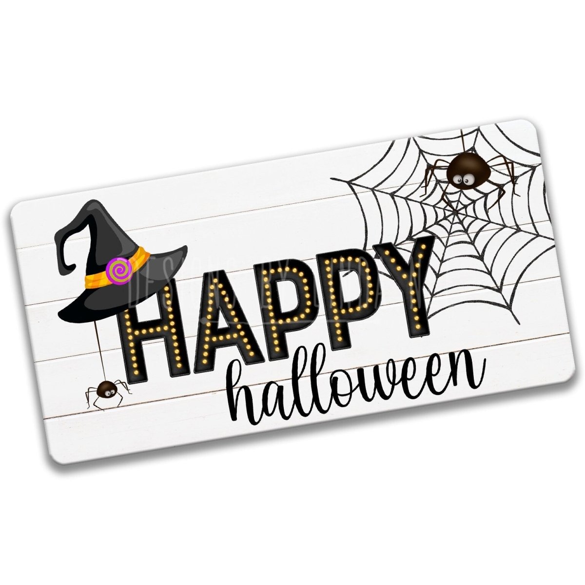 Witch Hat Wreath Sign