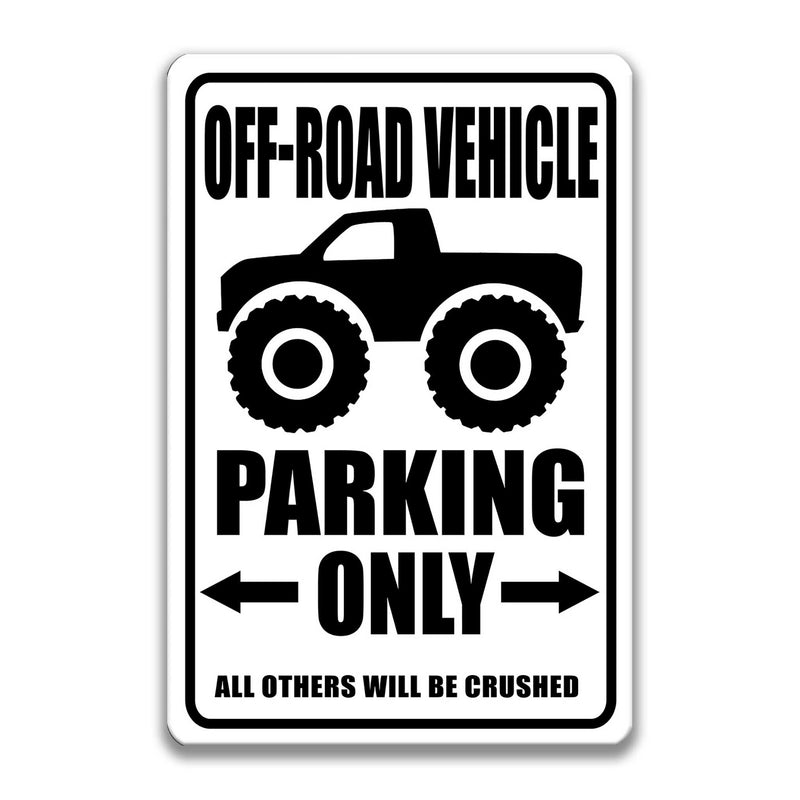 Off-Road Parking Sign