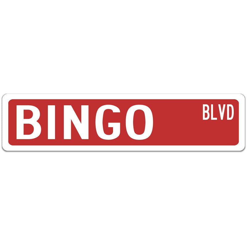 Bingo Street Sign