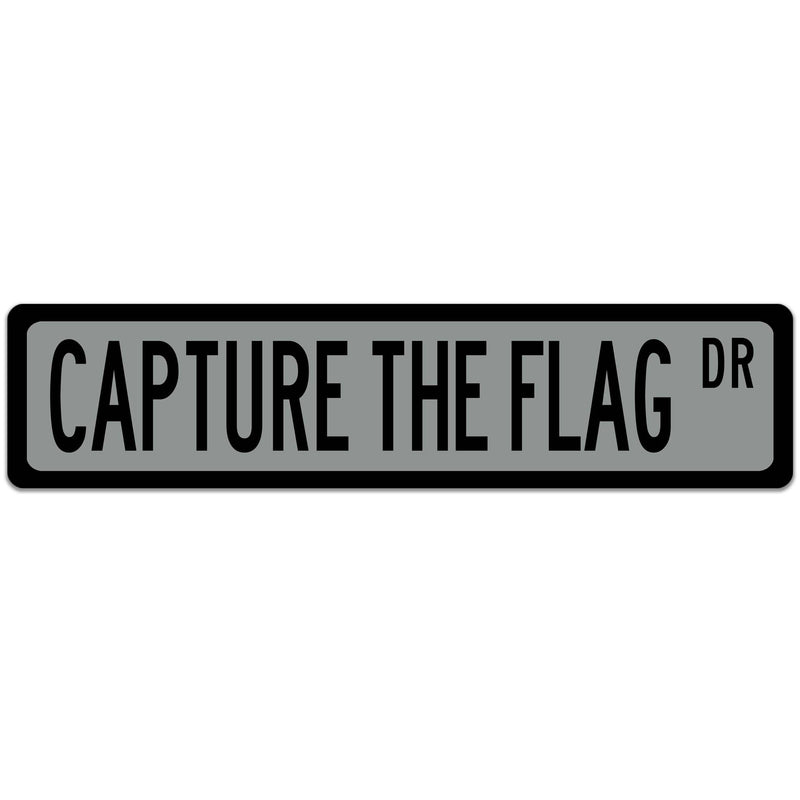 Capture the Flag Street Sign