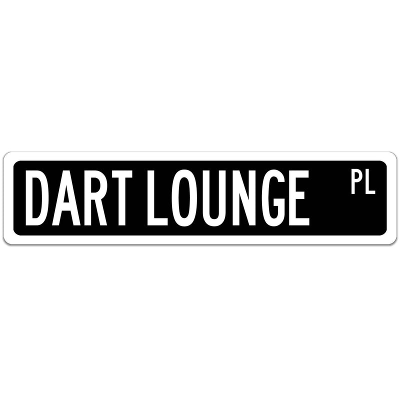 Dart Lounge Street Sign