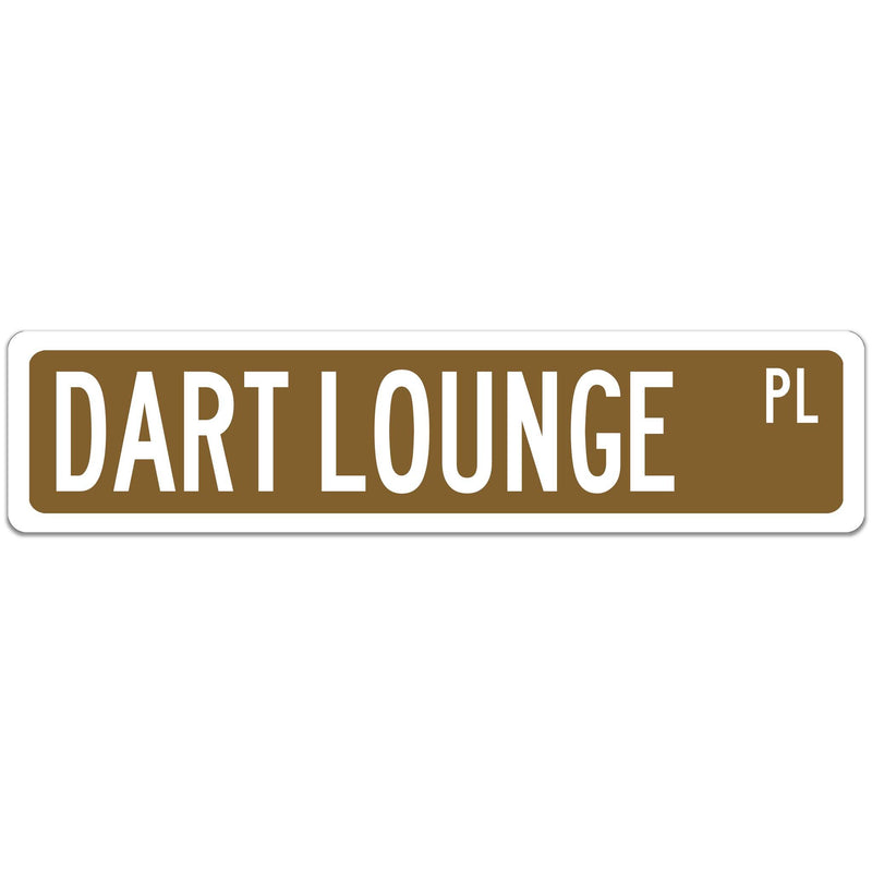 Dart Lounge Street Sign