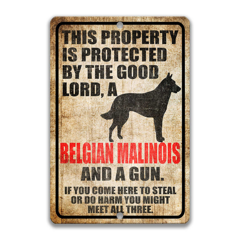 Lord, Belgian Maliis and a Gun Sign 