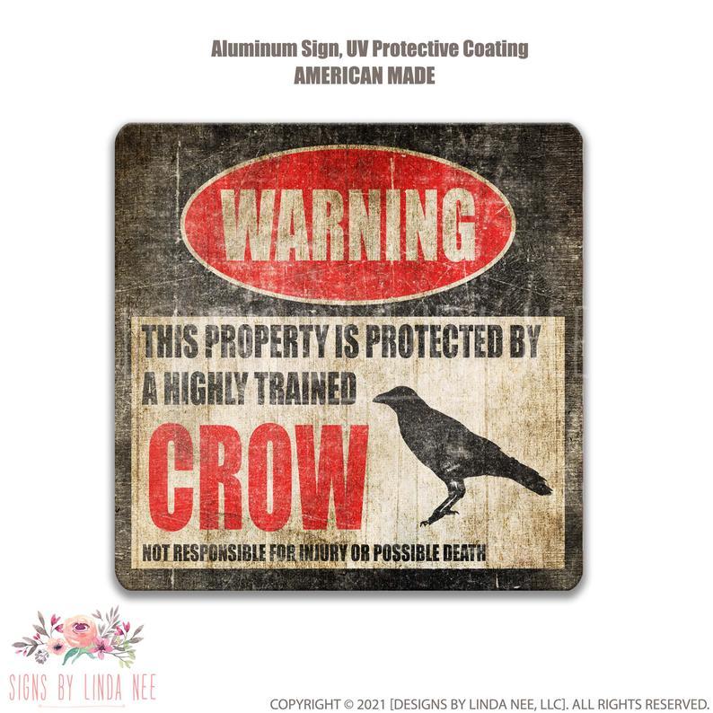Crow Square Protected Property Sign