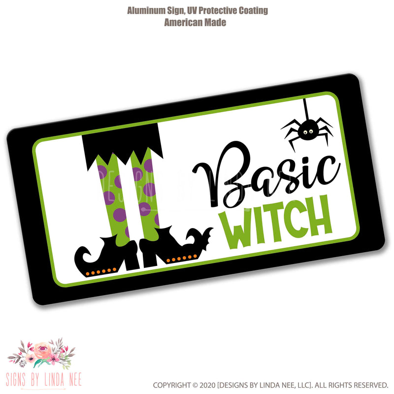 Witch Sign for Wreath, Basic Witch Decor, Witch Wreath Halloween Wreath Sign, Funny Halloween Decoration, Witch Decor, Witch Legs SHO290