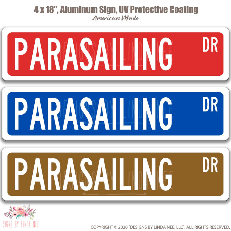 Parasailing, Parasailing Sign, Parasail Decor, Parasailing Fan, Boating Sports, Extreme Water Sports, Parasailing Gift, Wall decor Art OCC99