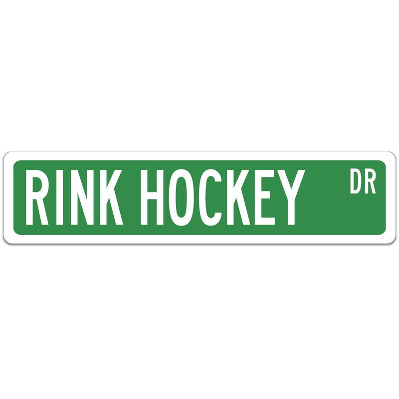 Rink Hockey Street Sign