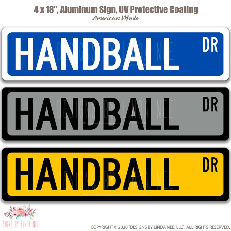 Handball Sign, Handball Decor, Gift for Handball Player, Handball Wall Decor, Handball Court Sign, Handball Team Gifts, Handball OCC126