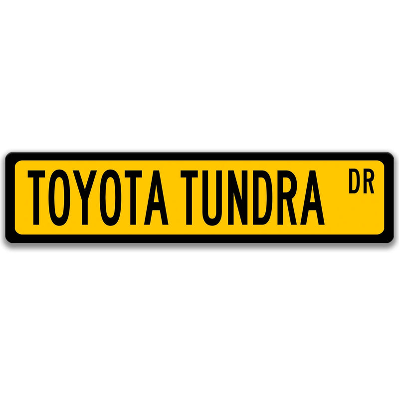 Toyota Tundra Street Sign, Garage Sign, Auto Accessories A-SSV003