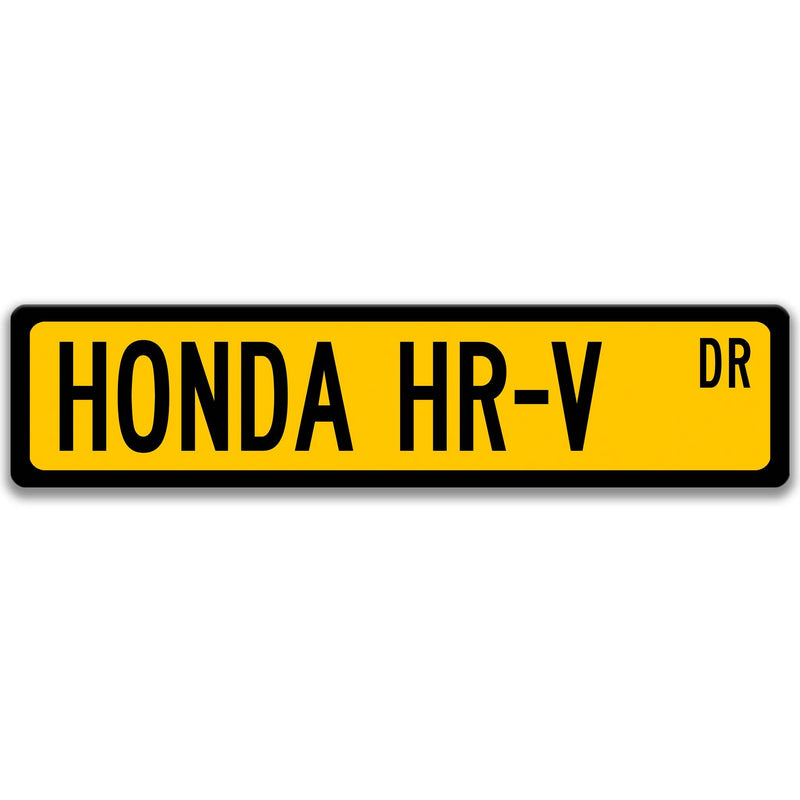 Honda HR-V Street Sign, Garage Sign, Auto Accessories A-SSV099