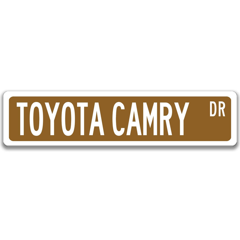 Toyota Camry Street Sign, Garage Sign, Auto Accessories A-SSV006