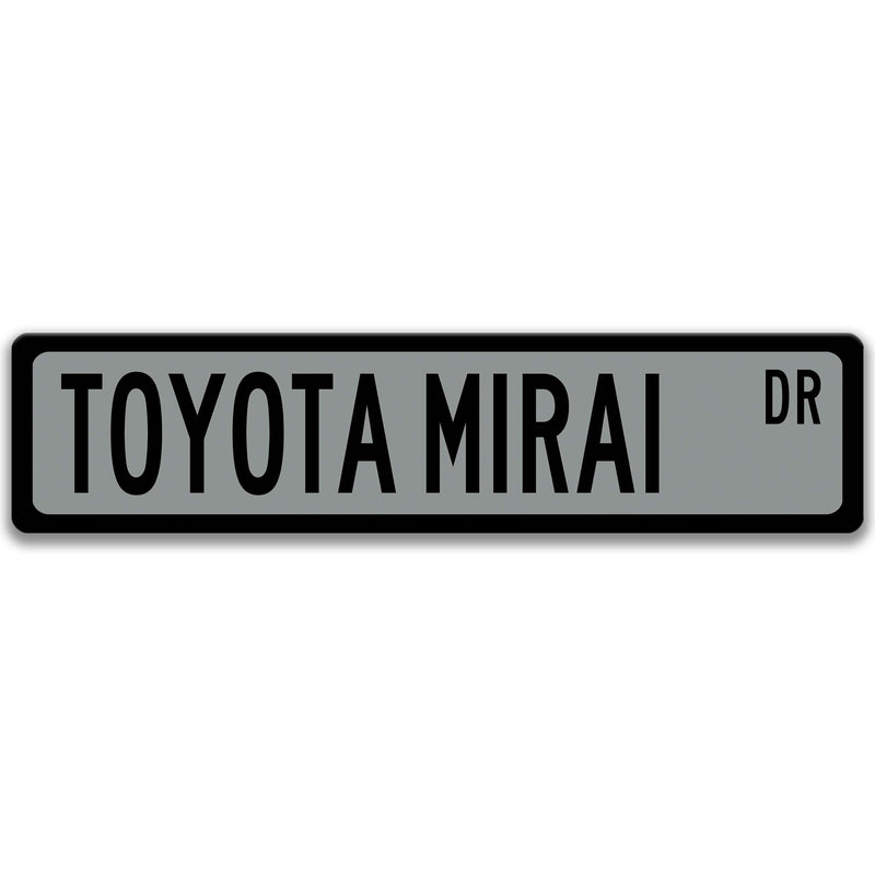 Toyota Mirai Street Sign, Garage Sign, Auto Accessories A-SSV016