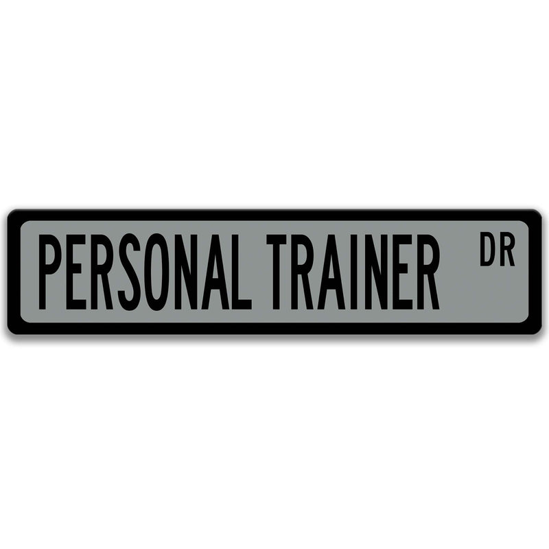 Personal Trainer Sign, Gift for Fitness Trainer, Coach Decor, Personal Trainer Sign, Fitness Trainer Wall Sign, Home Gym Decor Q-SSO040
