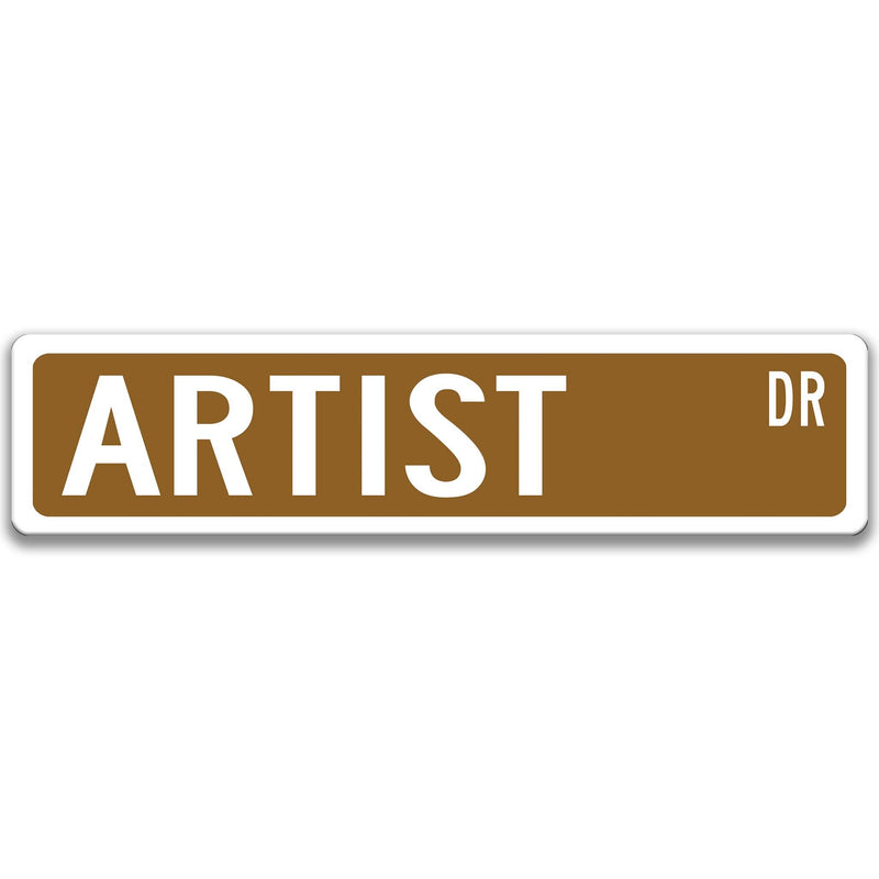 Artist Sign, Artist Shop Sign, Art Lover Gift, Artist Decor, Artist Studio Sign, Etsy Shop Owner Sign, Gift for Art Lover Q-SSO042