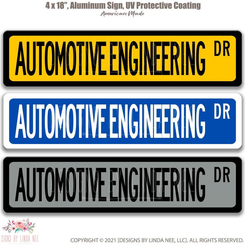 Automotive Engineer Sign, Engineer Gift, Automotive Engineer Gift, Engineer Decor, Engineer Graduation Gift Q-SSO018