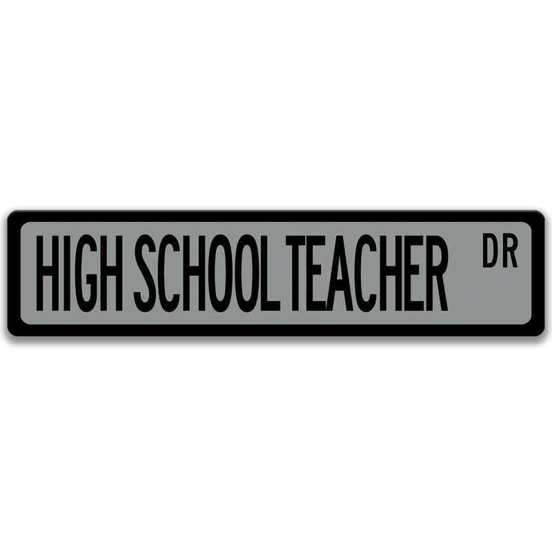 High School Teacher Sign, Teacher Gift, Teacher Decor, Biology Teacher Gift, Teacher Graduation Gift, Chemistry Teacher Gift Q-SSO030