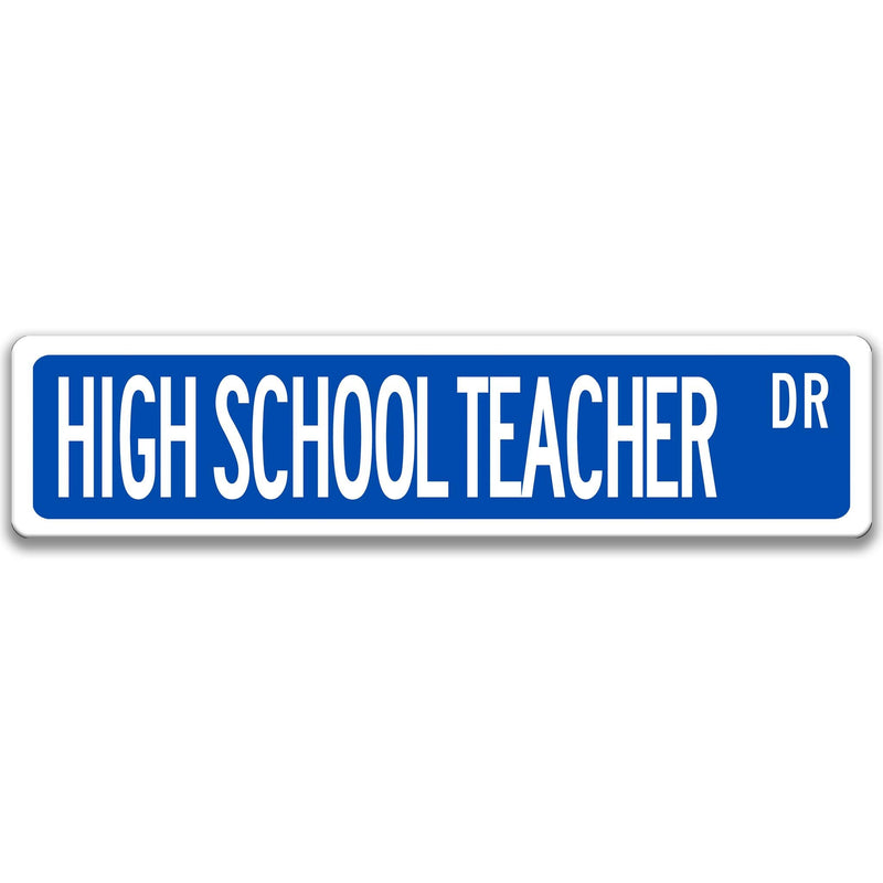 High School Teacher Sign, Teacher Gift, Teacher Decor, Biology Teacher Gift, Teacher Graduation Gift, Chemistry Teacher Gift Q-SSO030