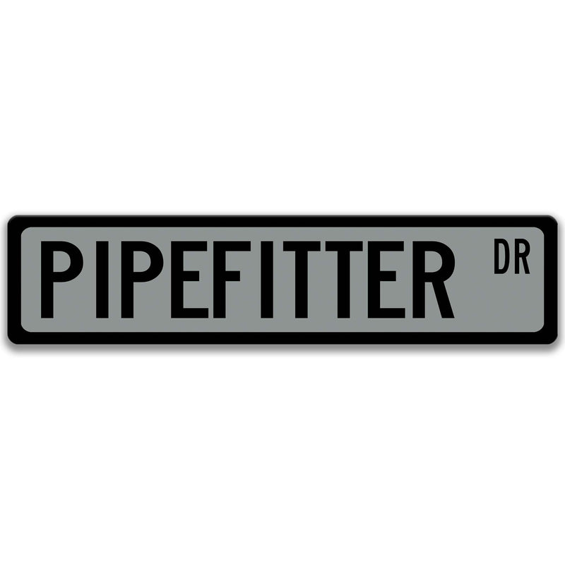 Pipefitter, Pipefitter Gift,  Pipefitter Sign, Metal Worker Gift, Blacksmith Gift, Ironworker Decor, Welder Gift,  Boilermaker Gift Q-SSO048