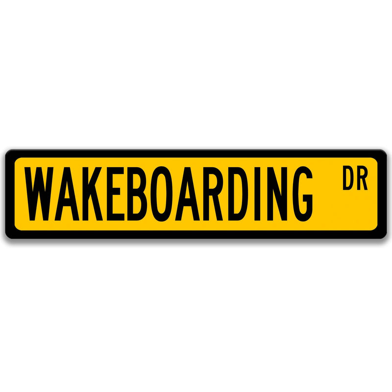 Wakeboarding, Wakeboarding Sign, Surfing Gift, Wakeboarding Wall Art, Wakeboarding Gift, Gift for Surfer Beach Sign Man Cave Sign OCC113