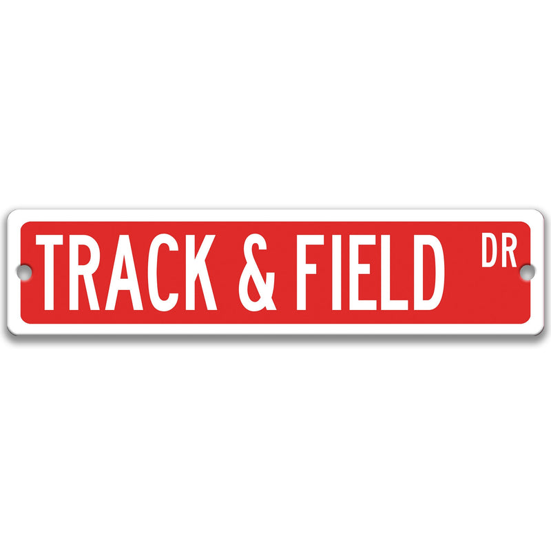 Track and Field Sign, Track and Field Gift, Track and Field Wall Decor, Track Team Sign, High School Sports, Bedroom Decor Athletes S-SSS044