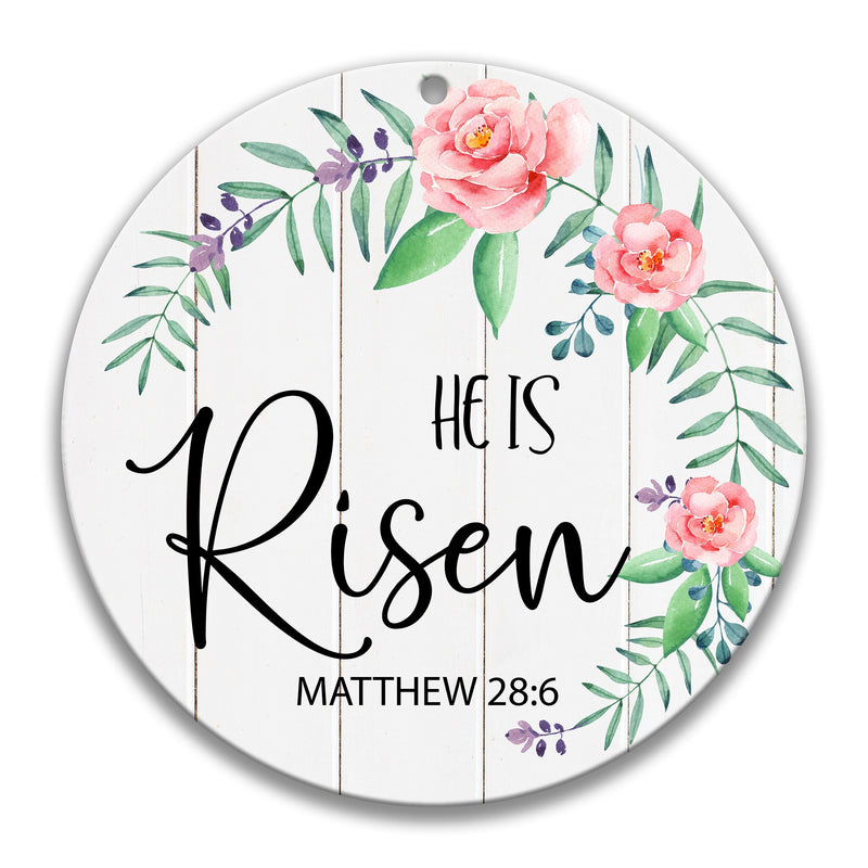 He Is Risen Easter Magnet, Religious Easter Basket Filler, Religious Easter Decor, Spring Decor, Refrigerator Magnet, Easter, X-EAS015