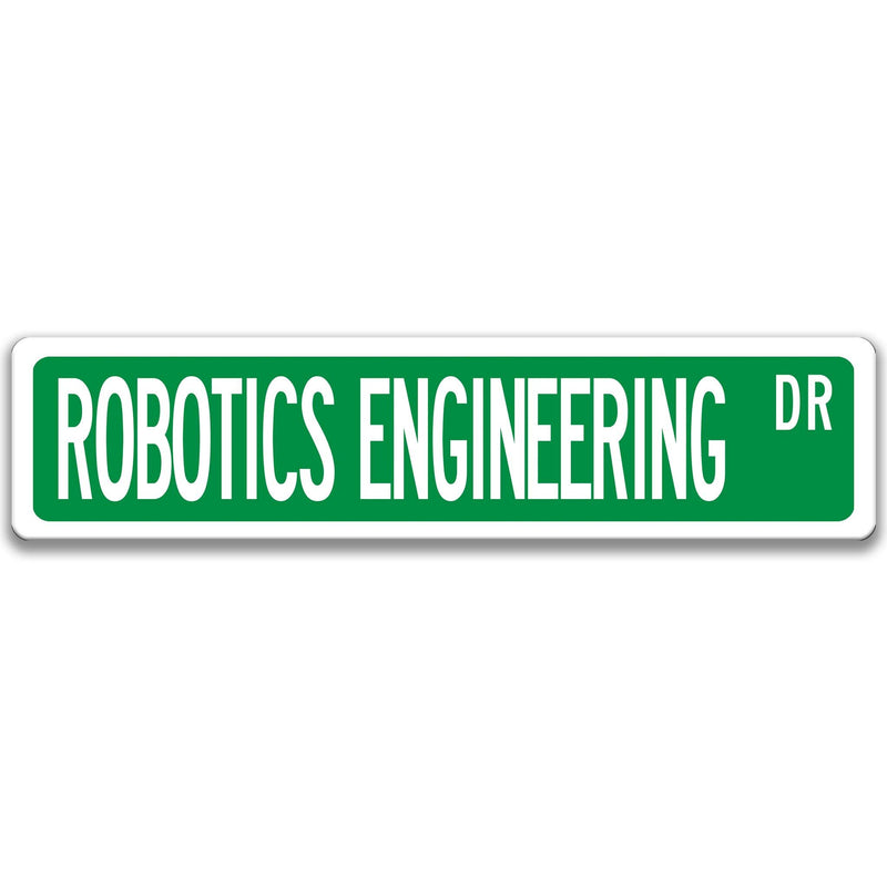 Robotics Engineering Sign, Robotics Engineering Gift, Robotics Engineering Sign, Engineer Decor, Engineer Graduation Gift Q-SSO021