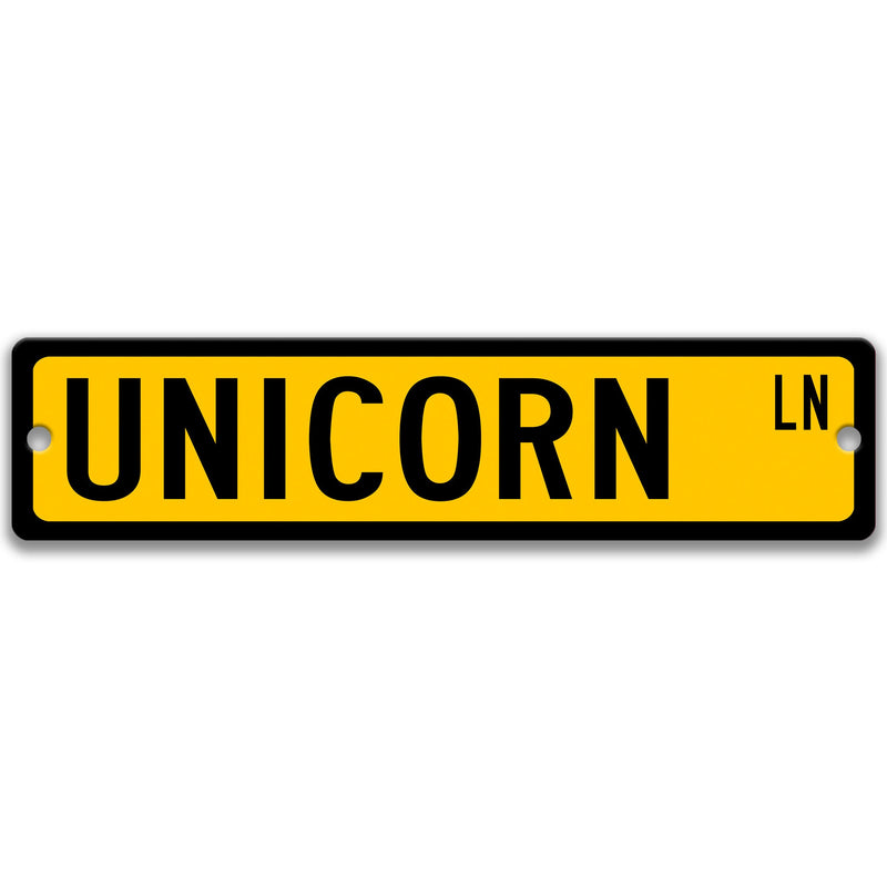 Unicorn Sign, Unicorn Decor, Unicorn Gift, Unicorn Lover Gift Custom Unicorn Sign Unicorn Owner Gift Metal Unicorn Sign Fantasy 8-SSA004
