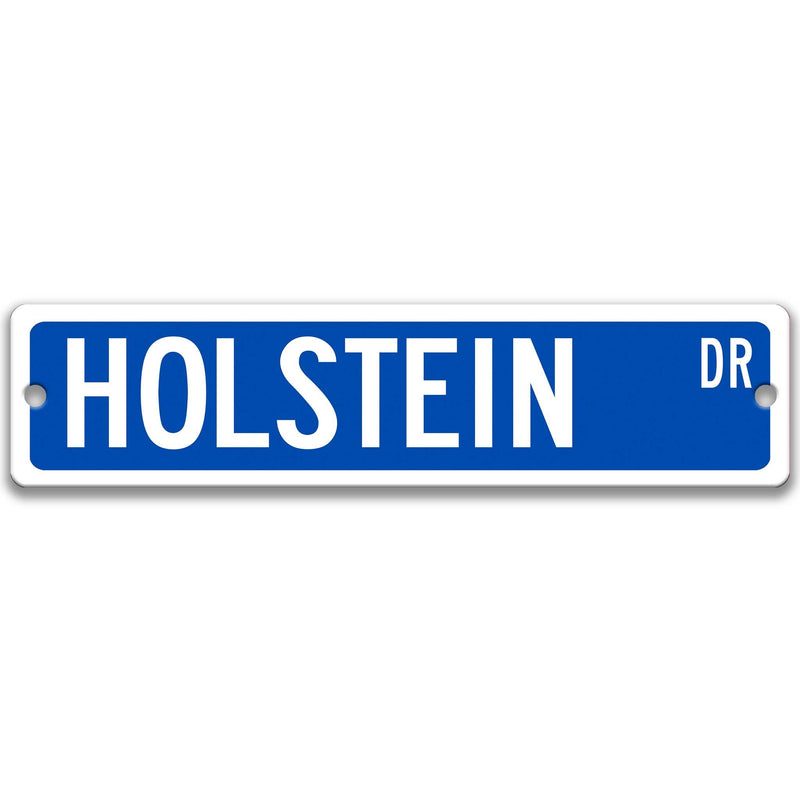 Holstein Sign Holstein Cattle Sign Farm Sign Cow Gift Cow Lover Gift Cow Wall Sign Custom Sign Show Livestock Owner Gift Metal Sign Z-PIS177