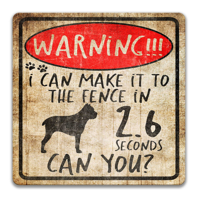 Cane Corso Dog Sign No Trespassing Sign Cane Corso Gift Warning Sign Beware of Dog Sign Yard Sign Fence Sign Keep Gate Closed Sign Z-PIS033
