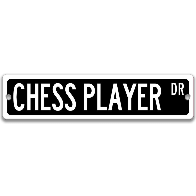 Chess Player Sign, Chess Sign, Chess Team Sign, Chess Lover Gift, Chess Player Gift, Game Room Decor, Chess Room Decor, Chess Game, S-SSG003