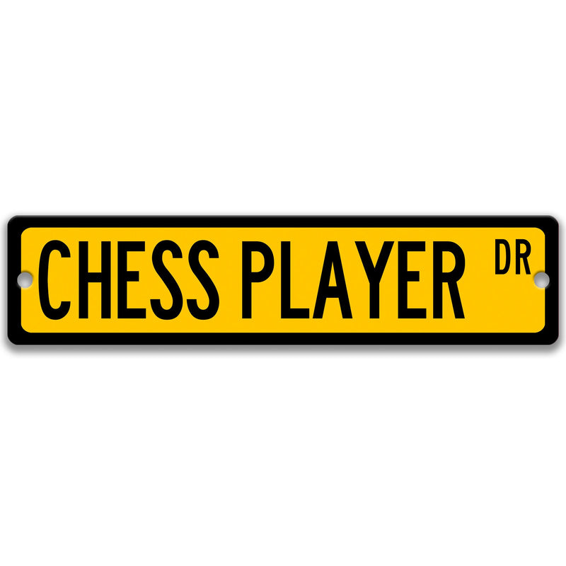 Chess Player Sign, Chess Sign, Chess Team Sign, Chess Lover Gift, Chess Player Gift, Game Room Decor, Chess Room Decor, Chess Game, S-SSG003