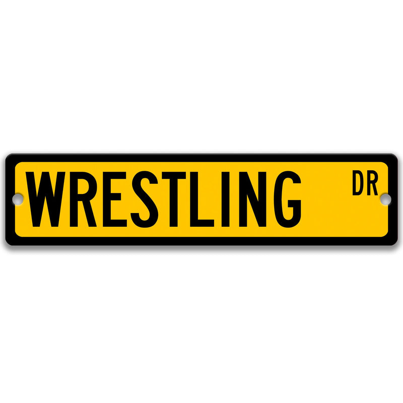 Wrestling, Wrestling Sign, Gift for Wrestler Player, Wrestling Decor Wrestling Wall Sign High School Sport, Wrestling Competitor, S-SSS001