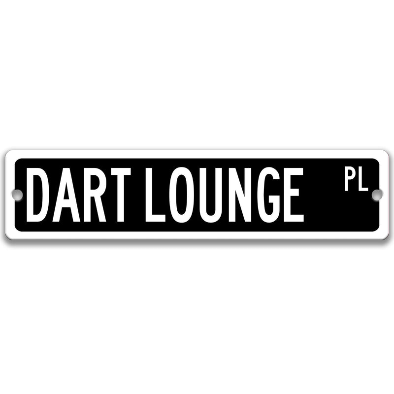 Dart Lounge Sign, Game Room Sign, Dart Board Sign, Welcome Man Cave Decor, Metal Dorm Sign, Dart Lounge Decor, Man Cave Sign, S-SSS020