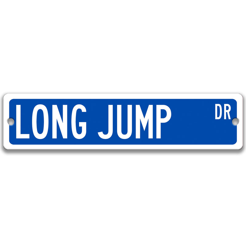 Long Jump Sign, Track and Field Gift, Track and Field Wall Decor, Track Team Sign, High School Sports, Bedroom Decor Athletes S-SSS036