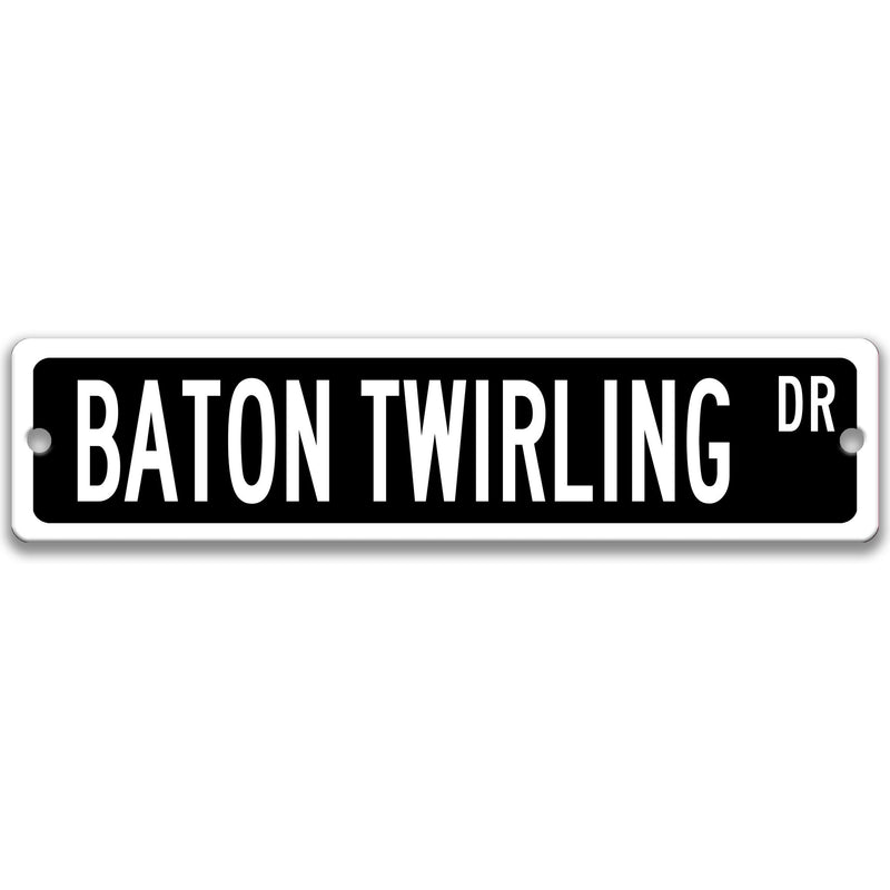 Baton Twirling, Baton Twirling Sign, Gift for Baton Twirler, Majorette Gift, Gymnastics Sign, S-SSS059