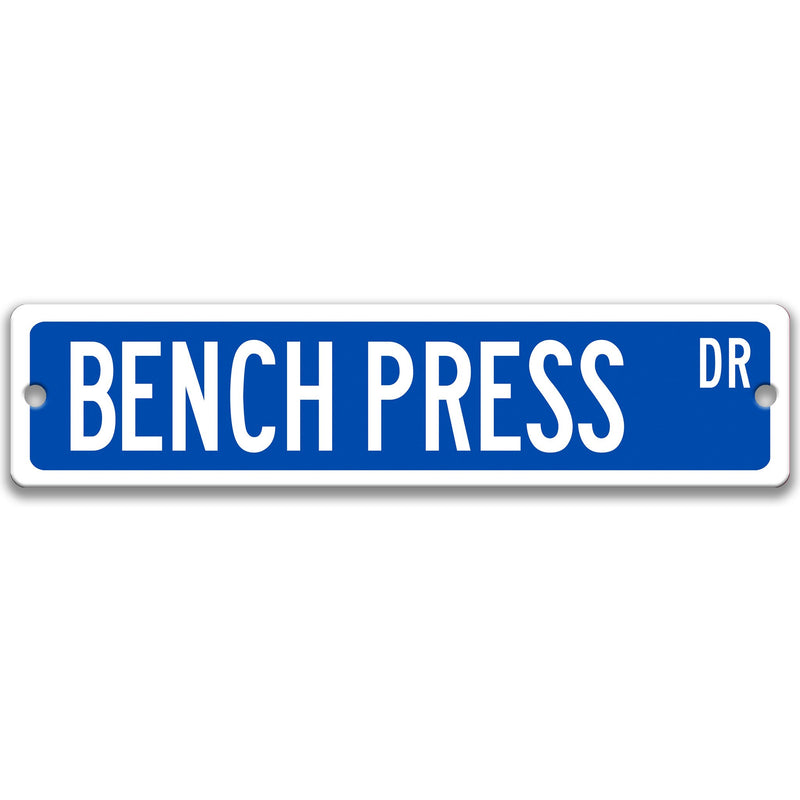 Bench Press, Bench Press Sign, Gift for Weight Lifter, Weight Lifting, Lifting Decor, Bench Press Wall Sign, Workout Decor S-SSS060
