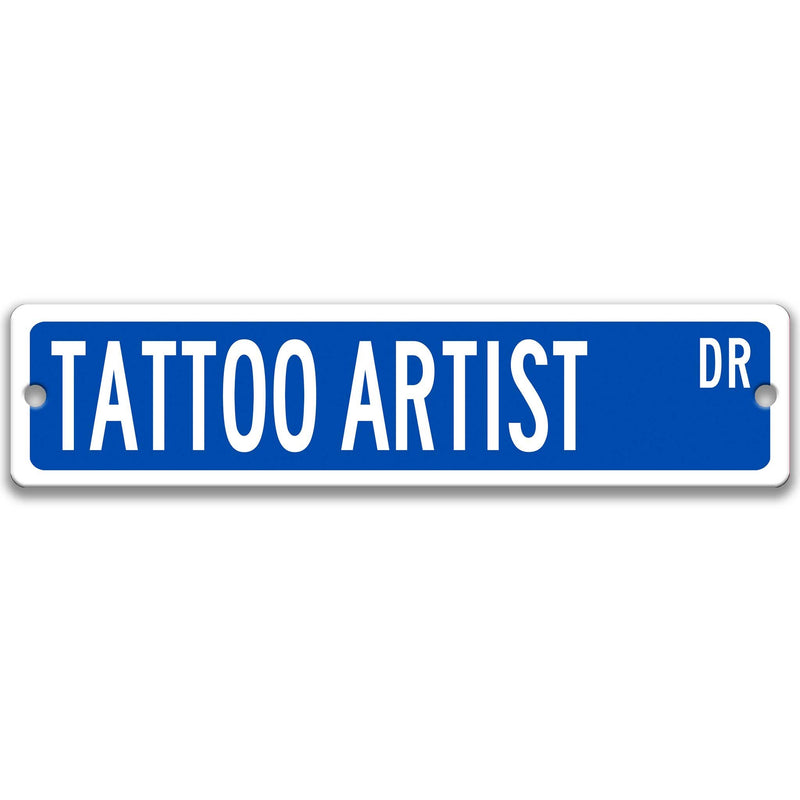 Tattoo Artist Sign, Tattoo Shop Sign, Tattoo Lover Gift, Tattoo Parlor Decor, Tattoo Studio Sign, Man Cave Sign, Q-SSO008