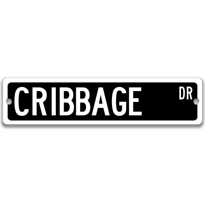Cribbage Sign, Cribbage Team Sign, Cribbage Lover Gift, Cribbage Player Gift, Game Room Decor, Card Room Decor, Cribbage Game Gift S-SSG008