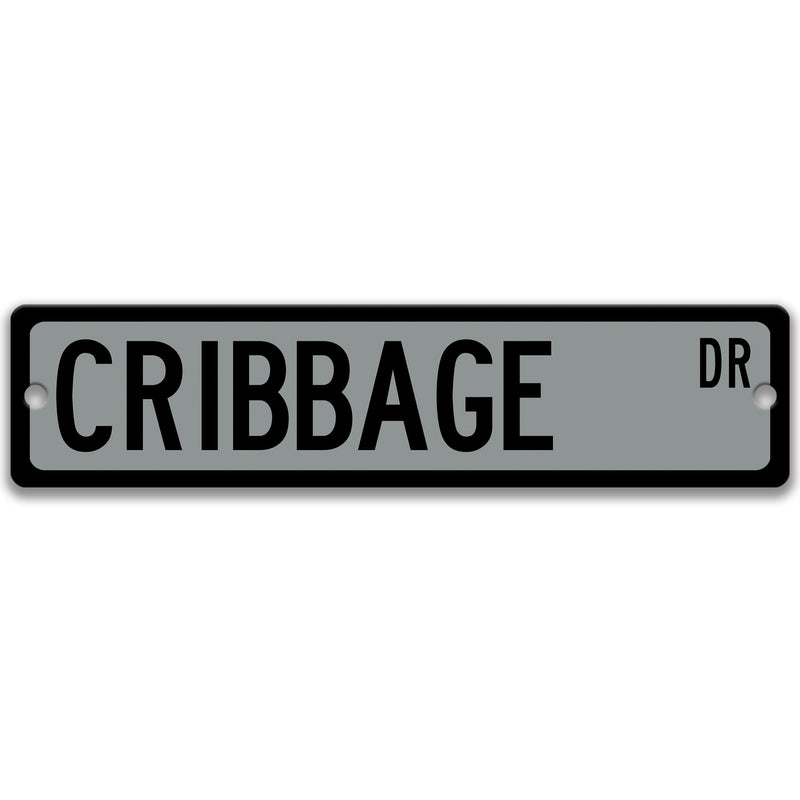 Cribbage Sign, Cribbage Team Sign, Cribbage Lover Gift, Cribbage Player Gift, Game Room Decor, Card Room Decor, Cribbage Game Gift S-SSG008