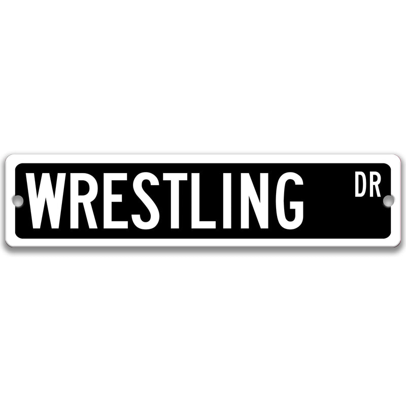 Wrestling, Wrestling Sign, Gift for Wrestler Player, Wrestling Decor Wrestling Wall Sign High School Sport, Wrestling Competitor, S-SSS001
